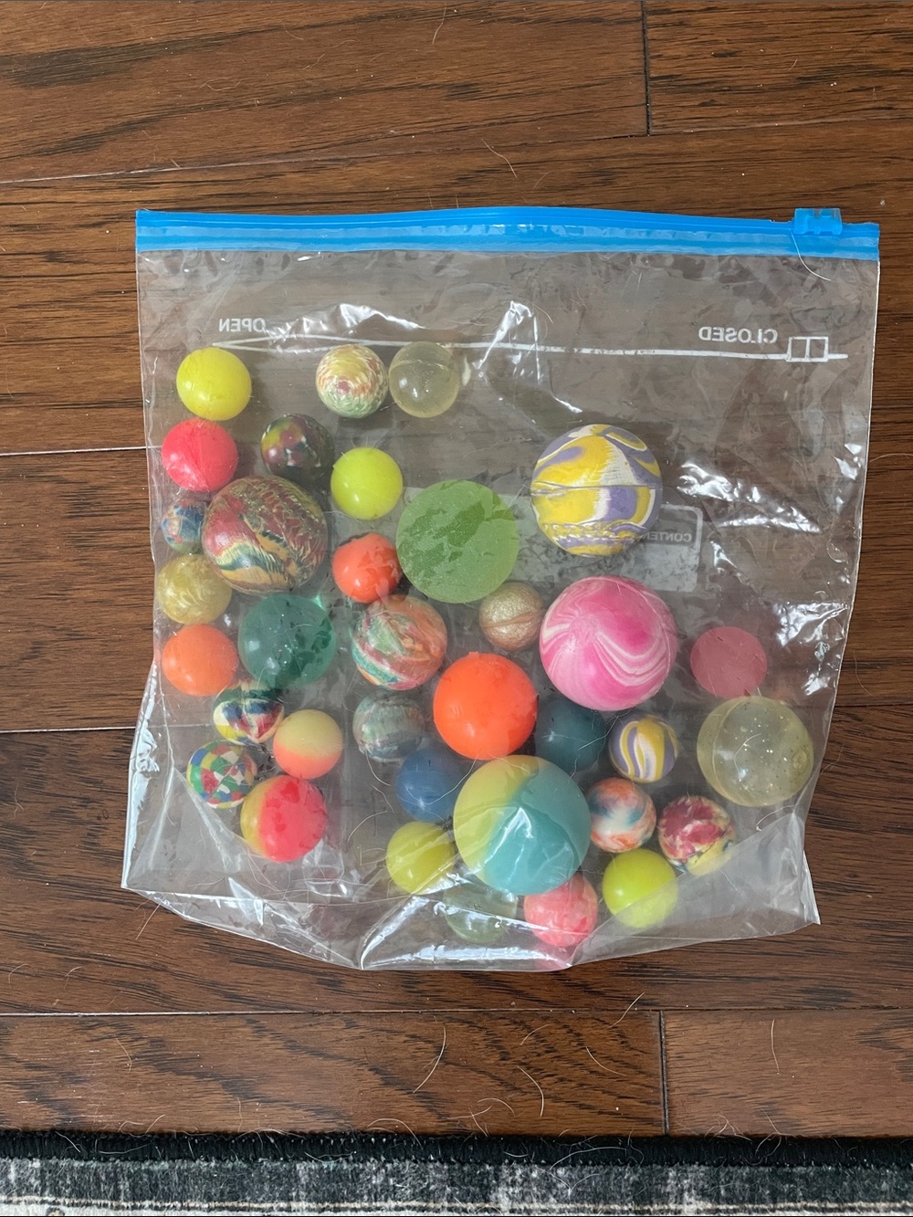 Mixed Color Bouncy Balls Variety Pack - Assorted Bright Colors